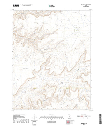 United States Geological Survey The Pinnacle, UT (2023, 24000-Scale) digital map