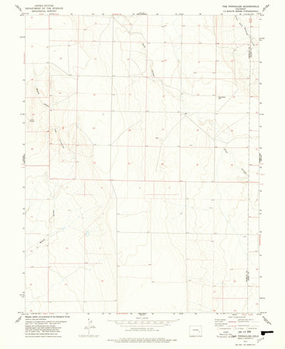 United States Geological Survey The Pinnacles, CO (1977, 24000-Scale) digital map