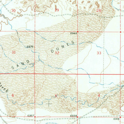 United States Geological Survey The Pinnacles, WY (1958, 62500-Scale) digital map