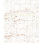 United States Geological Survey The Pinnacles, WY (1986, 24000-Scale) digital map