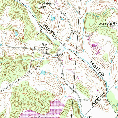 United States Geological Survey The Plains, OH (1961, 24000-Scale) digital map