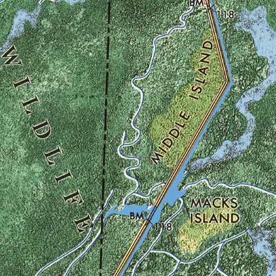 United States Geological Survey The Pocket, GA (1966, 24000-Scale) digital map