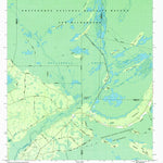 United States Geological Survey The Pocket, GA (1994, 24000-Scale) digital map