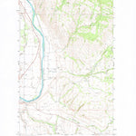 United States Geological Survey The Pothole, WA (1980, 24000-Scale) digital map