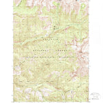 United States Geological Survey The Pyramid, MT (1987, 24000-Scale) digital map