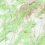United States Geological Survey The Q Ranch, WY (1953, 24000-Scale) digital map