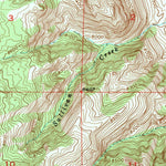 United States Geological Survey The Q Ranch, WY (1953, 24000-Scale) digital map