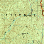 United States Geological Survey The Ramshorn, WY (1978, 100000-Scale) digital map