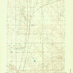 United States Geological Survey The Reefs, WY (1951, 24000-Scale) digital map