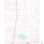 United States Geological Survey The Reefs, WY (1961, 24000-Scale) digital map