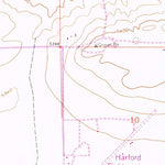 United States Geological Survey The Reefs, WY (1961, 24000-Scale) digital map