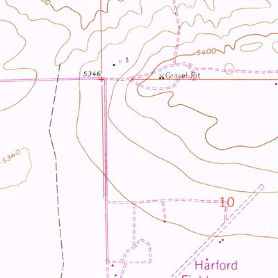 United States Geological Survey The Reefs, WY (1961, 24000-Scale) digital map