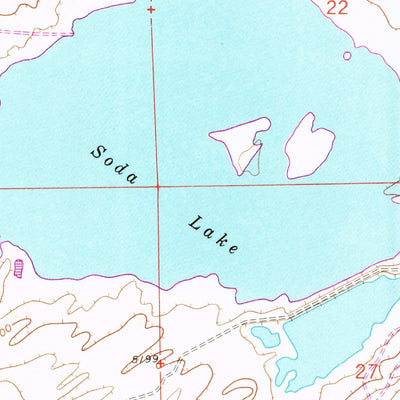United States Geological Survey The Reefs, WY (1961, 24000-Scale) digital map