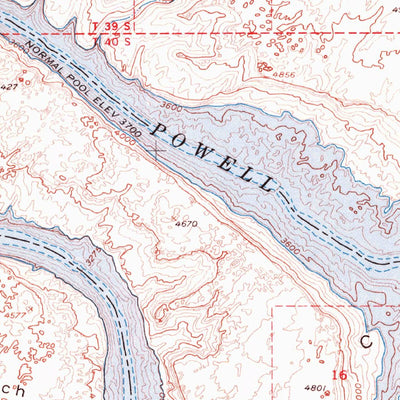 United States Geological Survey The Rincon, UT (1953, 62500-Scale) digital map