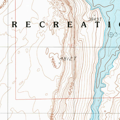 United States Geological Survey The Rincon, UT (1987, 24000-Scale) digital map