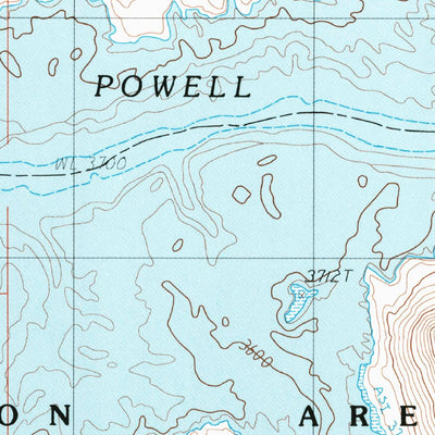 United States Geological Survey The Rincon, UT (1987, 24000-Scale) digital map