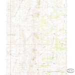 United States Geological Survey The Rock Slide, WY (1985, 24000-Scale) digital map