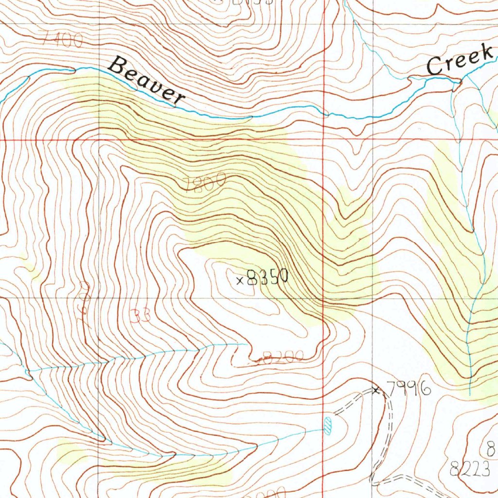 The Rock Slide, WY (1985, 24000-Scale) Map by United States Geological ...