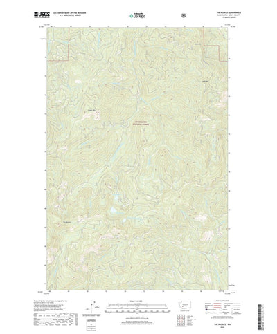 United States Geological Survey The Rockies, WA (2020, 24000-Scale) digital map