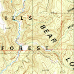 United States Geological Survey The Rocks, WY (1984, 24000-Scale) digital map
