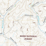 United States Geological Survey The Roost, ID (2020, 24000-Scale) digital map