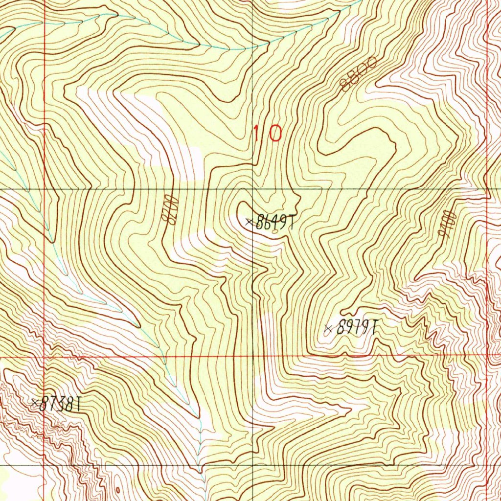 The Sentinel, MT (1988, 24000-Scale) Map by United States Geological ...