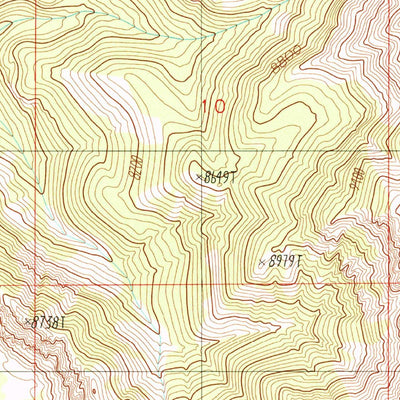 United States Geological Survey The Sentinel, MT (1988, 24000-Scale) digital map