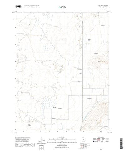 United States Geological Survey The Sink, UT (2020, 24000-Scale) digital map
