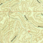 United States Geological Survey The Sinks, MO (1968, 24000-Scale) digital map