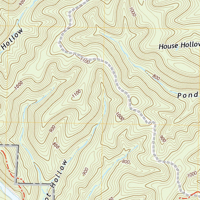 United States Geological Survey The Sinks, MO (2021, 24000-Scale) digital map