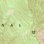 United States Geological Survey The Sphinx, CA (1992, 24000-Scale) digital map