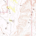 United States Geological Survey The Spur, UT (1953, 62500-Scale) digital map