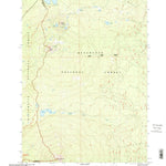 United States Geological Survey The Twins, OR (1997, 24000-Scale) digital map