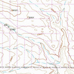 United States Geological Survey The Volcanoes, NM (1954, 24000-Scale) digital map