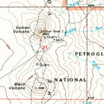 United States Geological Survey The Volcanoes, NM (1990, 24000-Scale) digital map