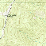 United States Geological Survey The Wall, NM-CO (1986, 24000-Scale) digital map