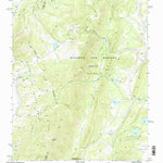 United States Geological Survey The Wall, NM-CO (1995, 24000-Scale) digital map