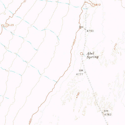 United States Geological Survey The Wall, NV (1968, 62500-Scale) digital map