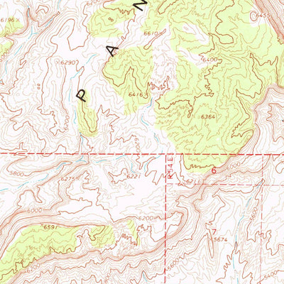 United States Geological Survey The Wall, NV (1968, 62500-Scale) digital map