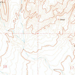 United States Geological Survey The Wall SW, NV (1968, 24000-Scale) digital map