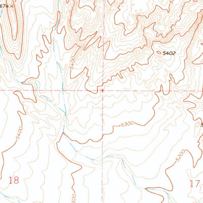United States Geological Survey The Wall SW, NV (1968, 24000-Scale) digital map