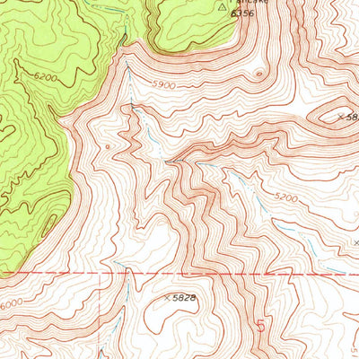 United States Geological Survey The Wall SW, NV (1968, 24000-Scale) digital map