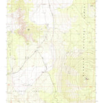 United States Geological Survey The Whaleback, CA (1986, 24000-Scale) digital map