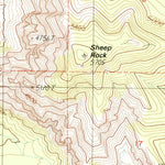 United States Geological Survey The Whaleback, CA (1986, 24000-Scale) digital map