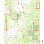 United States Geological Survey The Whaleback, CA (2001, 24000-Scale) digital map