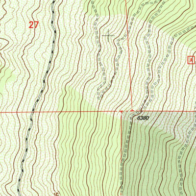 United States Geological Survey The Whaleback, CA (2001, 24000-Scale) digital map