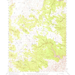 United States Geological Survey The Wickiup, UT (1954, 62500-Scale) digital map