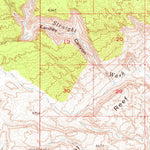 United States Geological Survey The Wickiup, UT (1954, 62500-Scale) digital map