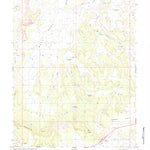 United States Geological Survey The Wickiup, UT (1983, 24000-Scale) digital map