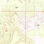 United States Geological Survey The Wickiup, UT (1983, 24000-Scale) digital map